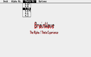 BrainWave - The Alpha/Theta Experience atari screenshot